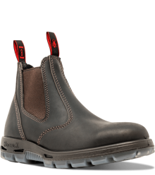 Steel Toe - Redback's Steel Toe meets or exceeds the ASTM F2413-11 I/75 C/75 EH standards with a slightly wider fit.Full Grain Leather Upper- We source only industrial grade premium full grain leather that comes from the hides tightest grain section. These leathers are the strongest and most durable. -Air Cushion Mid-sole- Two-component Urethane Air-Cushion mid-sole contains millions of tiny air bubbles to enhance shock absorption, energy return ....