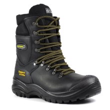 Heatproof, Anti-Static S3 Safety Boot With Steel Toe Cap- The combat boot is one of our more superior safety boots. It’s high leg offers a higher level of safety for those how need the added protection in the workplace. It is a durable, comfortable and supportive boot. The high leg offers protection against injury to the ankle and foot. It is important to invest in a heatproof, anti-static safety boot with a steel toe cap in order to protec....