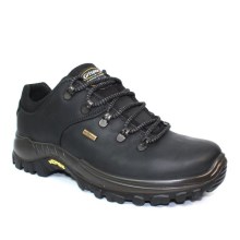A truly fantastic and fairly unique leather unisex trekking shoe made for durability and comfort. A waterproof and breathable membrane combined with a high quality waxy leather makes this shoe suitable for a lot of uses - equally as comfortable on the trail as down the pub. Rubber Vibram sole. Available in Brown and Black.Breathable-Waterproof-Vibram sole made from slip & shock proof rubber-Cordura performance fabric-