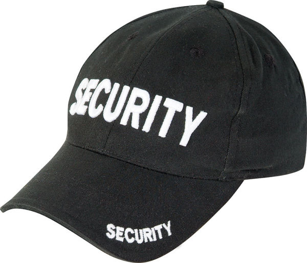 General Clothing : Headwear & Scarves : Security Baseball Cap