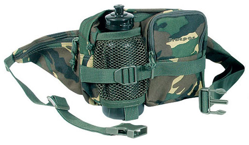 Outdoor Accessories : Outdoor Living Equipment : Waist Bag with Bottle - CAMO ONLY