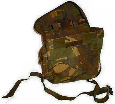 Hardware and Kit : Miscellaneous Army Surplus & Military : British Army DPM Respirator Bag - super grade