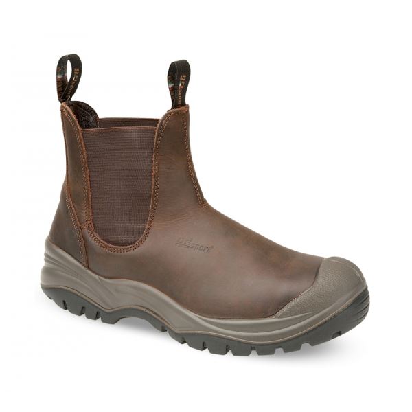 Footwear : Safety Boots : Grisport Chukka Safety Boots - Brown