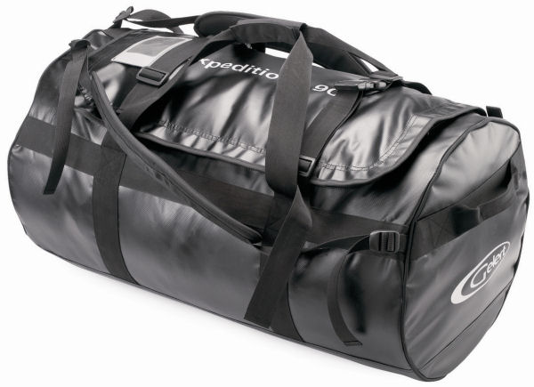 Outdoor Accessories : Travel Cargo Bags : Black Cargo Bag - Expedition 90 Litre