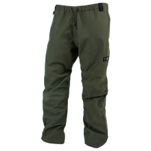 The Suppressor Overtrousers are waterproof and warm. With deep hand pockets and an attachment D-ring on the front waist for hanging birds.KEY FEATURES-Deep warm hand pockets with waterproof zips-Long side zip on lower leg with a dome-secure storm flap-Elastic and draw-cord waist-Hanging D-ring at waist level to use to attach game birds-Gusset at inseam- - -